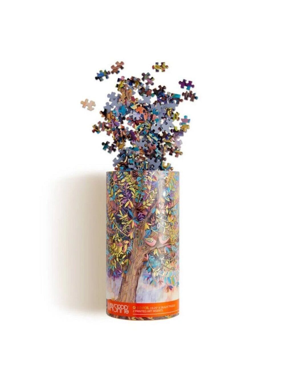 Illumination Tree 1000 Piece Gold Foil Puzzle - Picture 8 of 9